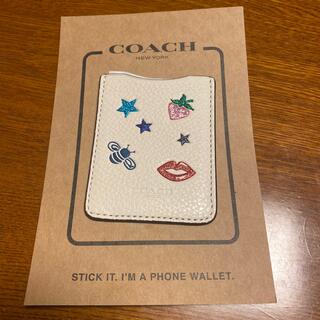 コーチ(COACH)の新品未使用コーチ　phone  Wallet(モバイルケース/カバー)