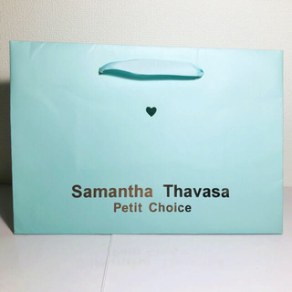 サマンサタバサプチチョイス(Samantha Thavasa Petit Choice)のサマンサ💙ショッパー(ショップ袋)