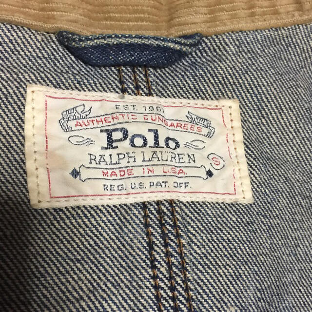 POLO RALPH LAUREN(ポロラルフローレン)の70s80sPOLO ラルフローレン Gジャン デニム メンズのジャケット/アウター(Gジャン/デニムジャケット)の商品写真