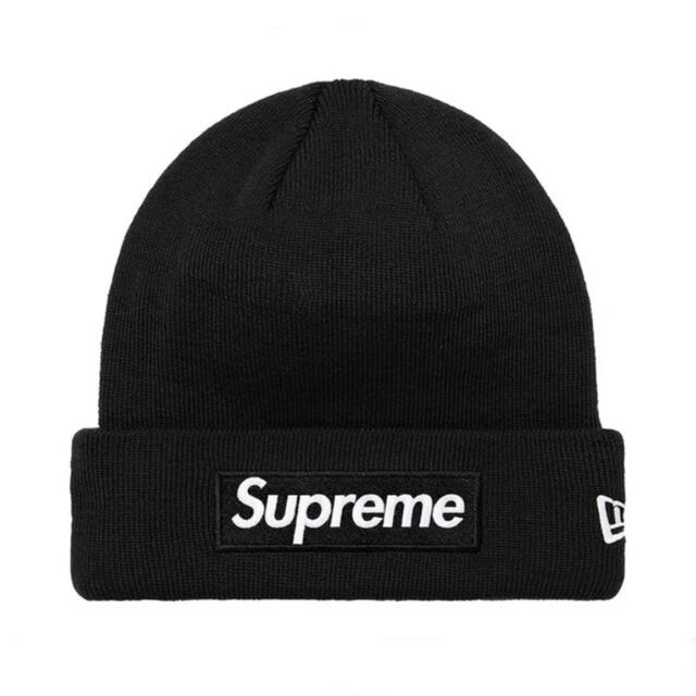 Supreme New Era Box Logo Beanie ブラック