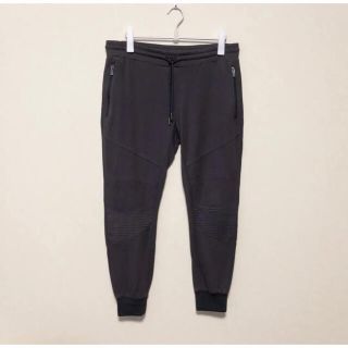 ザラ(ZARA)のZARA バイカースウェットパンツ　レーヨン　ジャージーリブスウェット バルマン(その他)