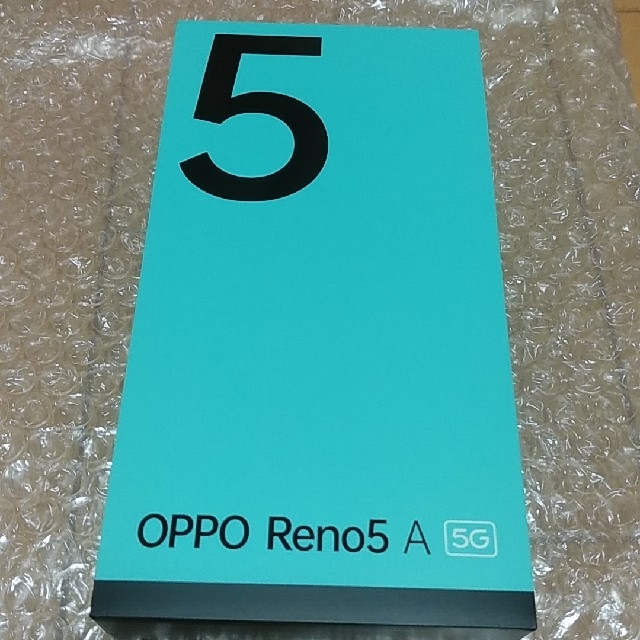 OPPO Reno5 A シルバーブラック