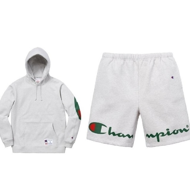 上下 セットアップ Supreme × Champion