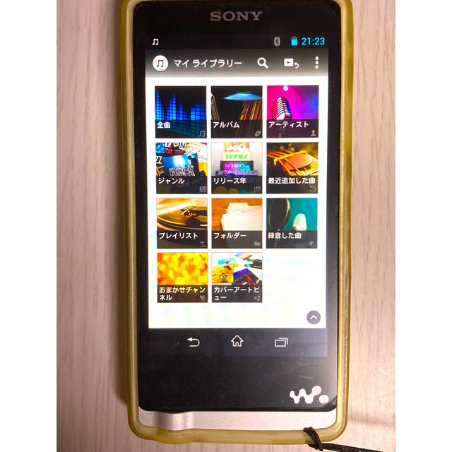 SONY(ソニー)のウォークマン　ZX1  Android スマホ/家電/カメラのオーディオ機器(ポータブルプレーヤー)の商品写真