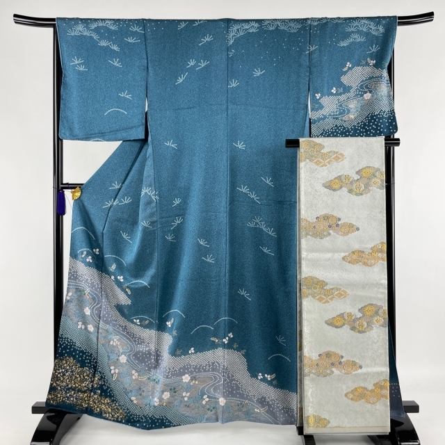 がございま 訪問着 正絹 の通販 by バイセル ラクマ店|ラクマ 美品 秀 ...