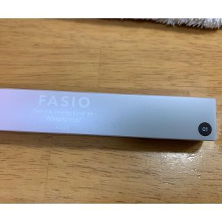 ファシオ(Fasio)のFASIO アイブロウ　ペンシル&パウダー　01グレー(アイブロウペンシル)