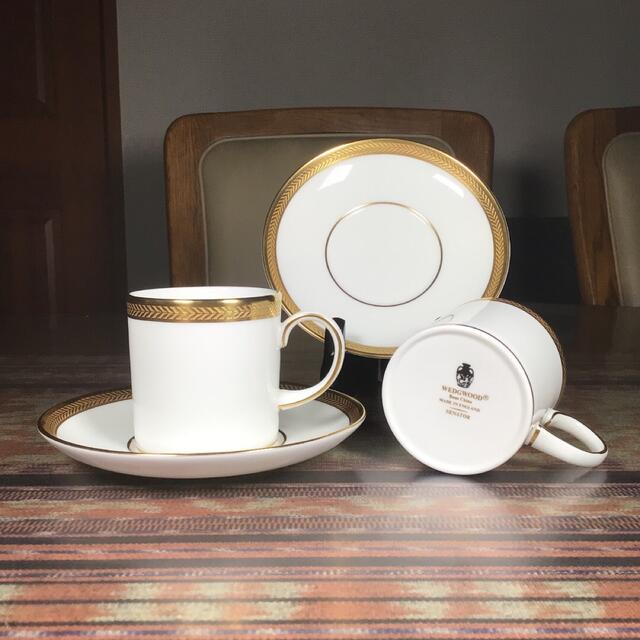 WEDGWOOD 『SENATOR』　カップ&ソーサー　ペア