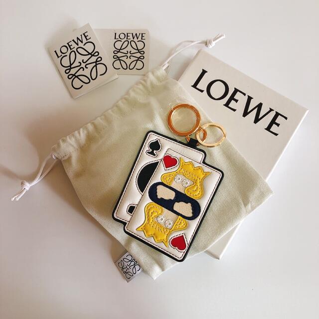 新品】LOEWE ロエベ キーチャーム キーホルダー キーリング MILANO-