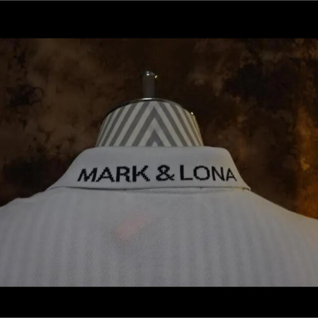 MARK&LONA(マークアンドロナ)の新同!!(定価36300)MARK&LONA マークアンドロナ・長袖ポロシャツ スポーツ/アウトドアのゴルフ(ウエア)の商品写真