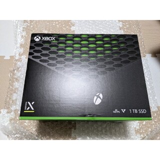 エックスボックス(Xbox)の【新品未使用・匿名発送】Xbox Series X 1台(家庭用ゲーム機本体)