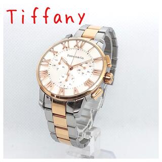ティファニー(Tiffany & Co.)のティファニー　クロノグラフ  ユニセックス　クォーツ　腕時計(腕時計(アナログ))