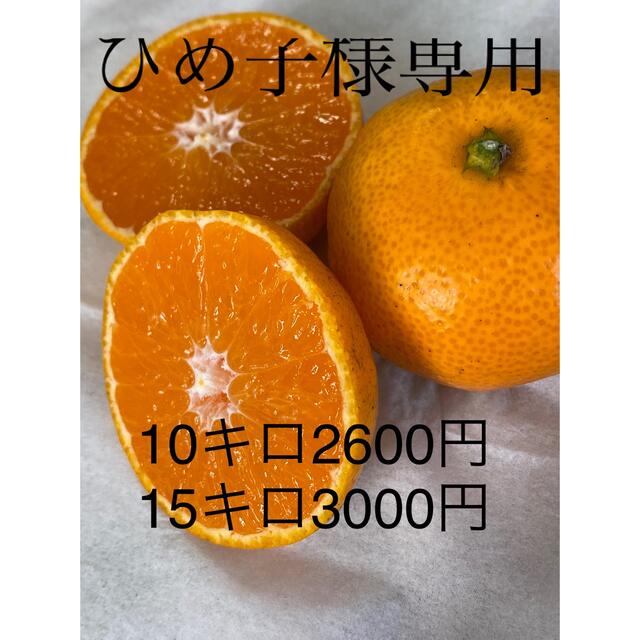 ひめ子様専用　小玉みかん 食品/飲料/酒の食品(フルーツ)の商品写真