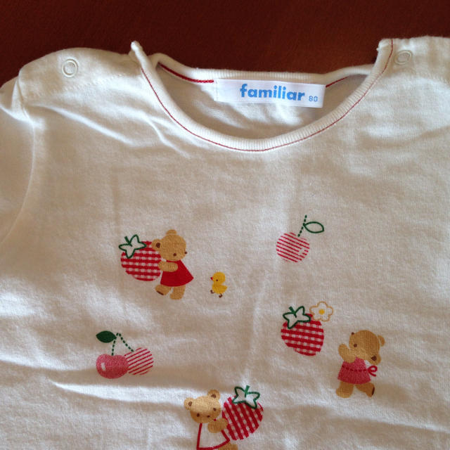 familiar(ファミリア)のファミリア☆長袖Tシャツ キッズ/ベビー/マタニティのキッズ服女の子用(90cm~)(その他)の商品写真