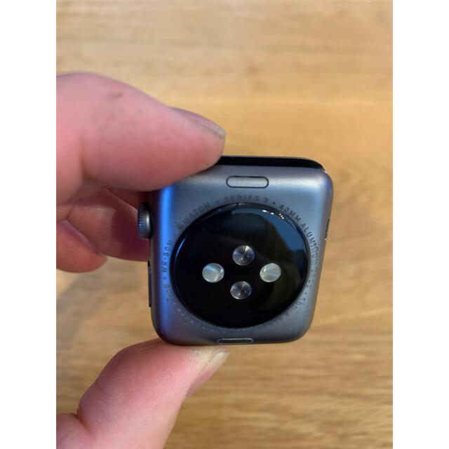 Apple Watch(アップルウォッチ)のApple Watch series3 42mm GPSモデル メンズの時計(腕時計(デジタル))の商品写真