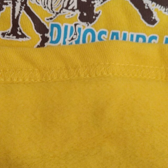 パジャマ　恐竜　裏起毛　80 キッズ/ベビー/マタニティのベビー服(~85cm)(パジャマ)の商品写真