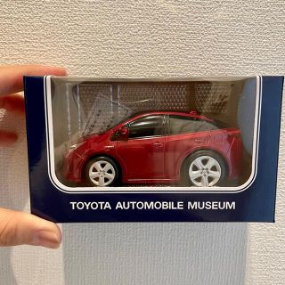 トヨタ(トヨタ)のミニカー トヨタ プルバックカー　プリウス　レッド(ノベルティグッズ)