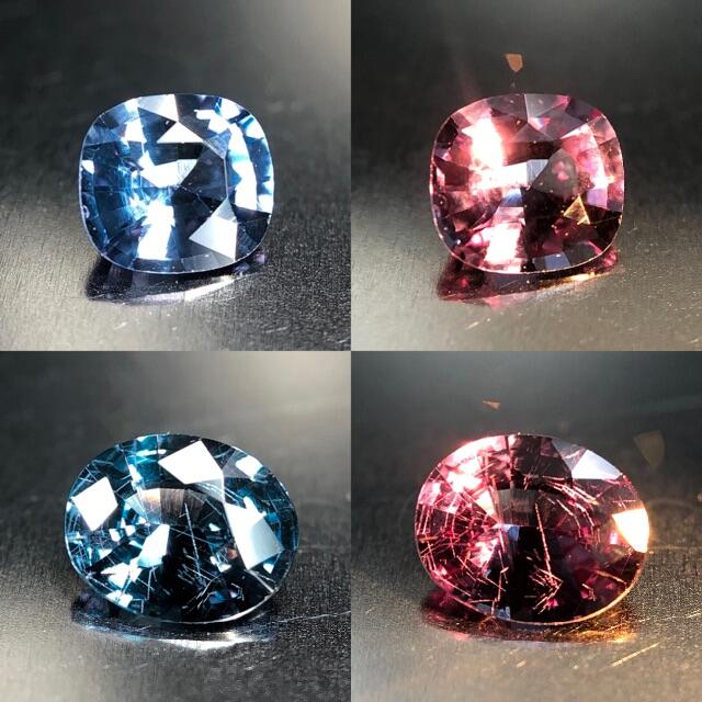 ベキリーブルーガーネット 0.24ct　0.36ctおまとめ