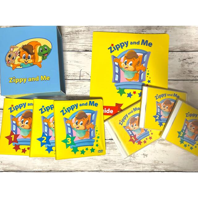 【DWE】Zippy and Me DVD・CD・ガイドセット