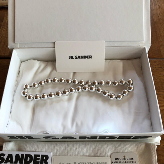 Jil Sander - ジルサンダー ボールチェーンネックレスの通販 by mie's ...