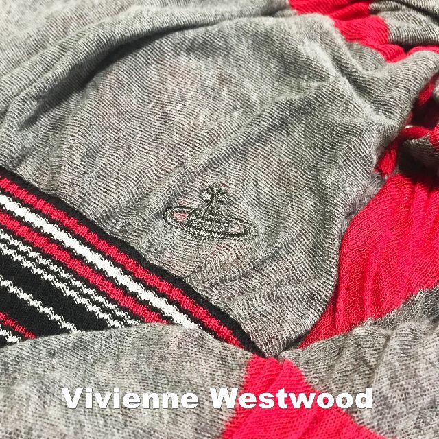 Vivienne Westwood(ヴィヴィアンウエストウッド)の【Vivienne Westwood】フォントロゴ 刺繍ORBロゴ カーディガン レディースのトップス(カーディガン)の商品写真