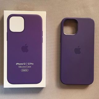 iPhone 12 Pro Maxアップル純正品 シリコンケース アメシスト | www