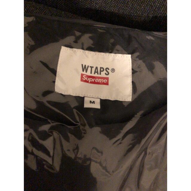 Supreme(シュプリーム)のSun様専用 Supreme WTAPS  Vest Black M メンズのジャケット/アウター(ダウンベスト)の商品写真