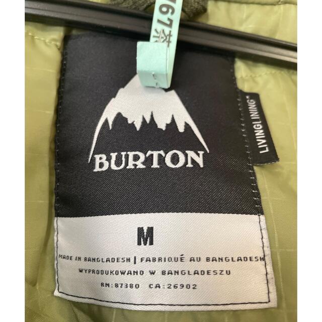 BURTON(バートン)の【ほぼ新品✨】Burton バートン　メンズ　スノボウェア　M スポーツ/アウトドアのスノーボード(ウエア/装備)の商品写真