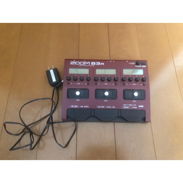 ZOOM B3n マルチエフェクター　ACアダプター付き