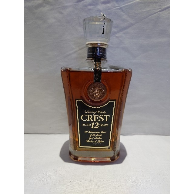SUNTORY CREST AGED 12 YEARS/サントリークレスト12年 最新発見 3960円