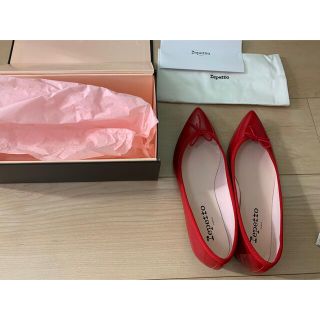 レペット(repetto)のrepetto バレエシューズ レッド(バレエシューズ)