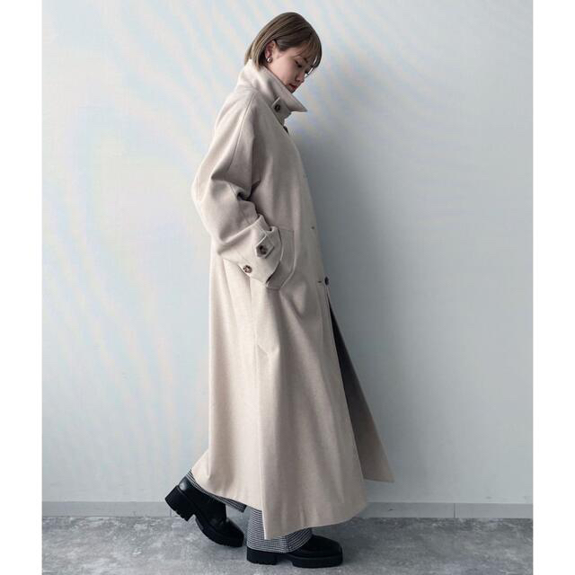 低価SALE PAGEBOY - PAGEBOY スタンドネックウールチェスターコートの