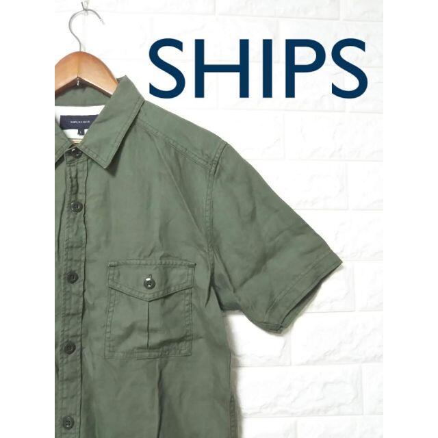 SHIPS JET BLUE(シップスジェットブルー)のSHIPS JET BLUE シップス 半袖シャツ　SS1293 メンズのトップス(シャツ)の商品写真