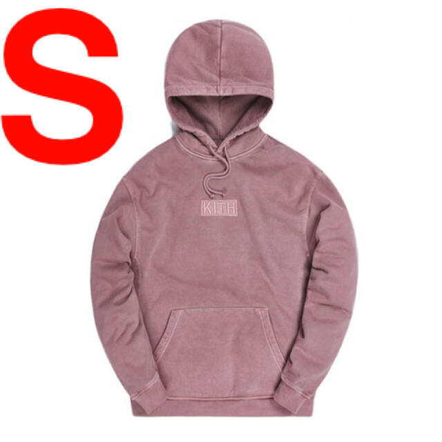 Kith FW20 ボックスロゴ パーカー 赤S French Clay メンズ トップス ...