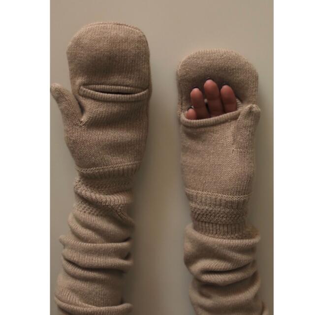 little $uzie Zigzag Rib Long Mittens