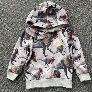 【匿名発送】H&M キッズ　パーカー　恐竜　90(その他)