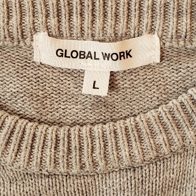 GLOBAL WORK(グローバルワーク)のポピポピ様専用　GLOBAL WORK  ニットL(110～120cm) キッズ/ベビー/マタニティのキッズ服女の子用(90cm~)(ニット)の商品写真