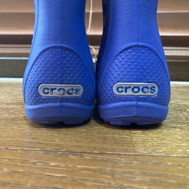 crocs(クロックス)のクロックス レインブーツc7 15cm キッズ/ベビー/マタニティのベビー靴/シューズ(~14cm)(長靴/レインシューズ)の商品写真