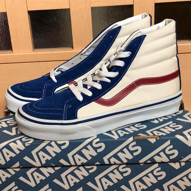 VANS  バンズ SK8-HI  40周年モデル トリコロール  BEAMS