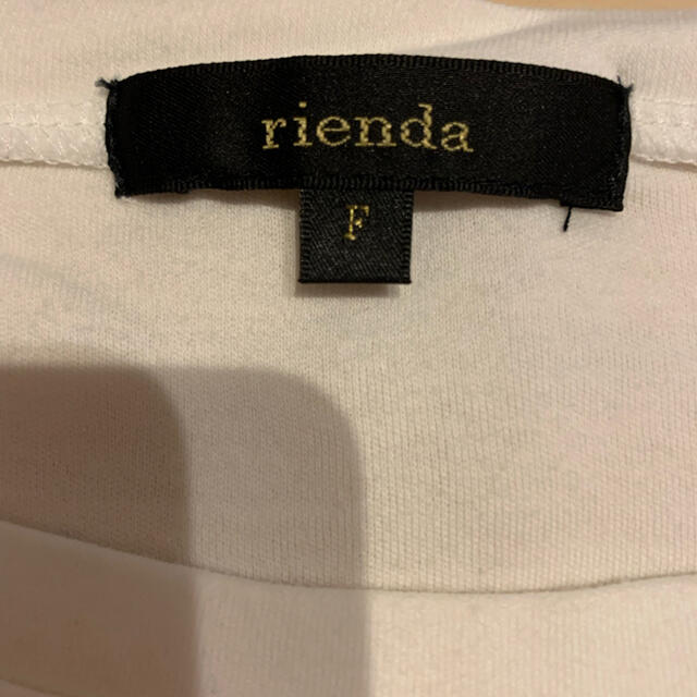 rienda(リエンダ)のリエンダTシャツ レディースのトップス(Tシャツ(半袖/袖なし))の商品写真