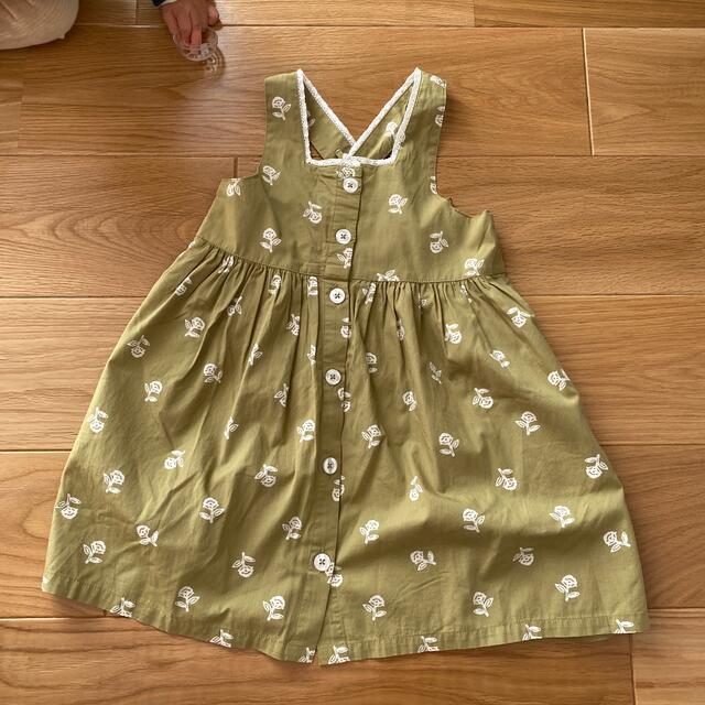 Caramel baby&child (キャラメルベビー&チャイルド)のlittle cotton clothes ワンピース キッズ/ベビー/マタニティのキッズ服女の子用(90cm~)(ワンピース)の商品写真