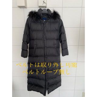 モンクレール(MONCLER)のモンクレール マキシ丈 ロング ダウンコート 黒(ダウンコート)