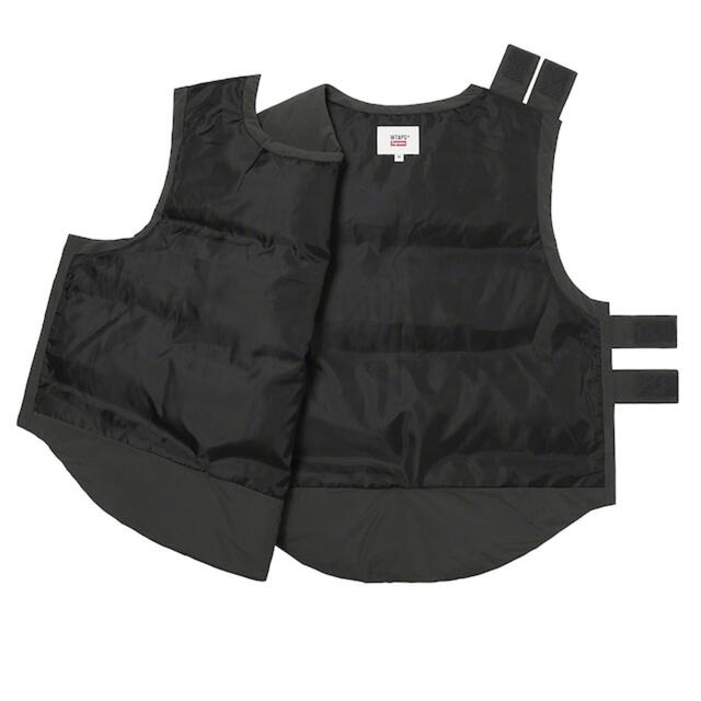 W)taps(ダブルタップス)のSupreme WTAPS TACTICAL DOWN VEST 黒 XL メンズのジャケット/アウター(ダウンベスト)の商品写真