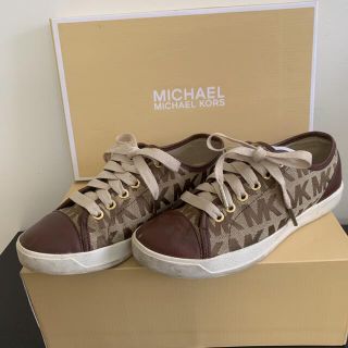 マイケルコース(Michael Kors)の23㌢　マイケルコース  スニーカー　革(スニーカー)