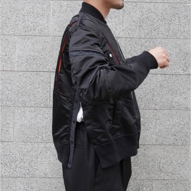 sacai(サカイ)のsacai  サカイ 21AW Nylon Twill Blouson メンズのジャケット/アウター(ミリタリージャケット)の商品写真