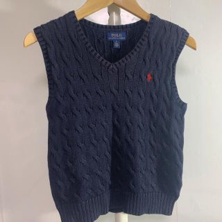 ラルフローレン(Ralph Lauren)のralph lauren ベスト　男の子100 紺　品番184(ニット)