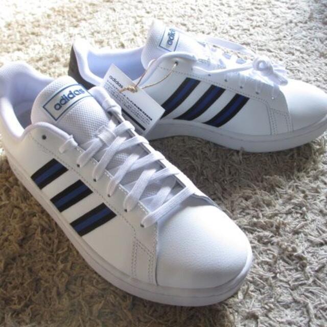 adidas アディダス グランコート 25.5 通販 adidas アディダス グランドコート ベース 男女兼用 ユニセックス スニーカー GRANDCOURT BASE EE7906