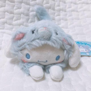 シナモロール(シナモロール)のシナモロール　まめぷちシリーズ　ねこ　マスコット　ぬいぐるみ　激レア(ぬいぐるみ)