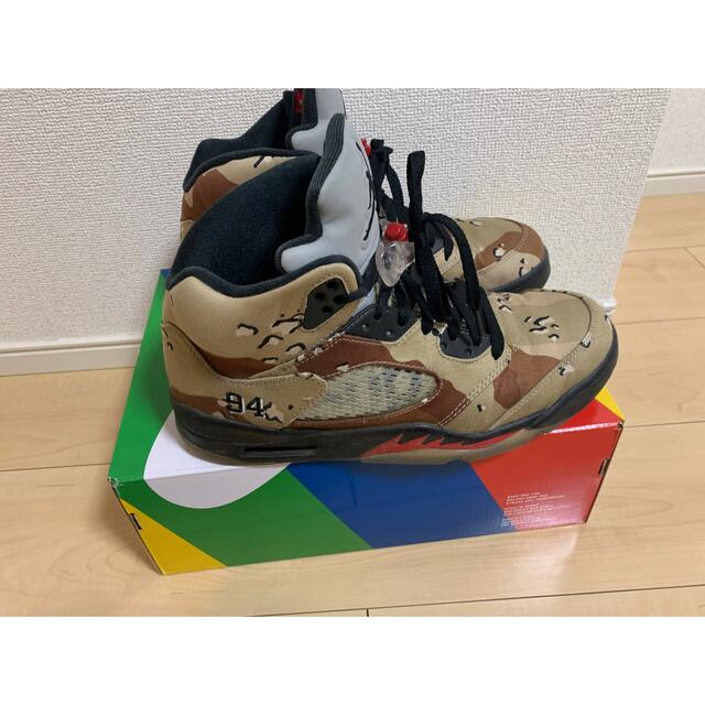 Supreme xAir Jordan 5 28cm