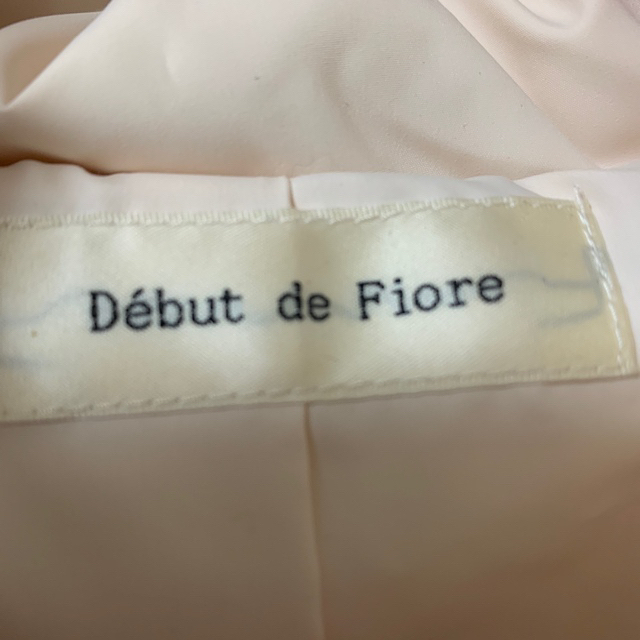 Debut de Fiore(デビュードフィオレ)の新品タグ付き♡デビュードフィオレ　ファーダウンコート レディースのジャケット/アウター(ダウンコート)の商品写真