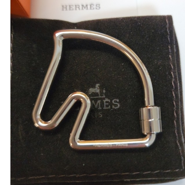 新品 ☆ HERMES エルメス シュバル キーリング